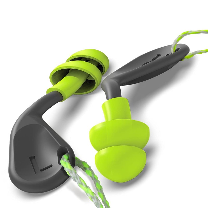 HexArmor SimpleFit Noise Reducing Reusable Foam Guided Earplugs with Cord,