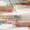 5 Pieces Ergonomic Pencil Grip, Writing Aid, Posture Correction, Improves