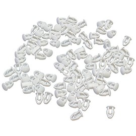 Cora 000116018 100 Fixing Kit for License Plate, White