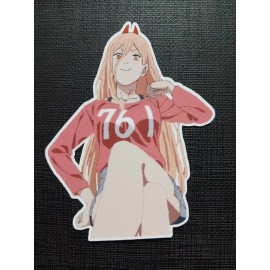 Power from Chainsaw Man Glossy Sticker Anime Waterproof!