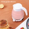0.6L Foldable Electric Kettle 600W Heat Resistant Rust Proof Portable