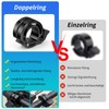 Lofez Bicycle Bell, Mini Bell Bicycle Made of Aluminium Alloy