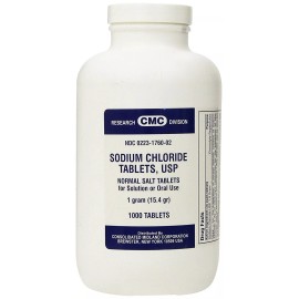 Sodium Chloride Tablets SALT 1GM 1000ct __