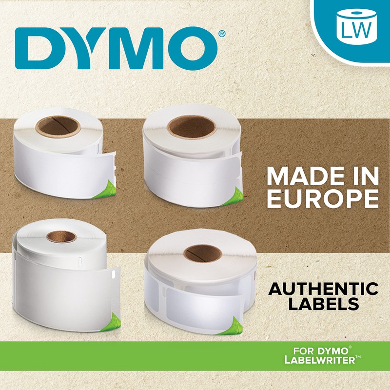 DYMO LW Durable Industrial Labels for LabelWriter Label Printers, White