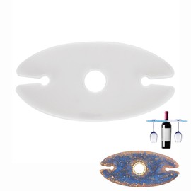 Wine Holder Resin Molds, Wine Glass Holder Resin Mold Serving Tray Epoxy Mold Wine Rack Silicone Molds for Resin Casting Glasses Holder Resin Molds for Wine Rack Making