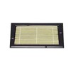 J-kitchens Buckwheat Soba Bowl, Zaru Soba, Rectangular Bamboo Plate, Black,