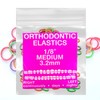 Neon Latex 100 counts Intraoral Elastic Bands Orthodontic Elastics Dental