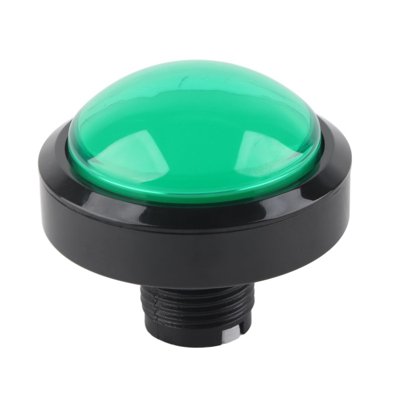 Arcade Buttons, 60mm Big Convex Button Big Dome 2‑Foot Switch