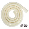 Washing Machine Drain Hose, Extension Hose, PVC Hose with Clamp