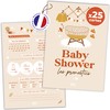 Baby Shower Predictions, Pack of 25, French Language, Gender Reveal