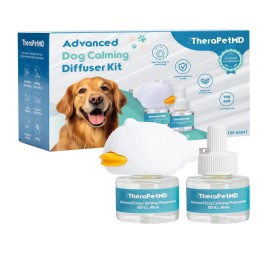 TherapetMD Dog Calming Diffuser - Pheromone Diffuser for Dogs Indoor Behavior Support, Anxi