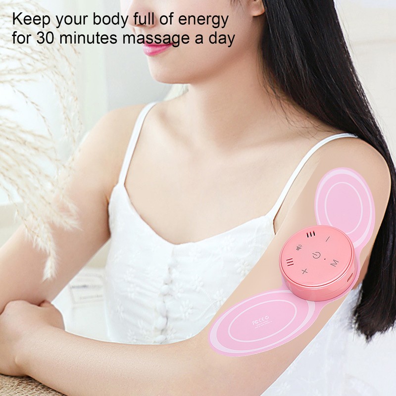 5 Button Touch Control Massage Patch Pulse Mini Massager Fatigue