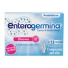 Enterogermina probióticos 2 billones, alivia malestares digestivos, 12 caps
