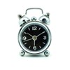 TFA Dostmann Analoger Mini-Nostalgie Metall Wecker, 60.1000.01, klein und handlich,