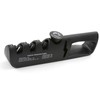 Black 4 Stage Knife Sharpener Adjustable Angle Household Blade Sharpener