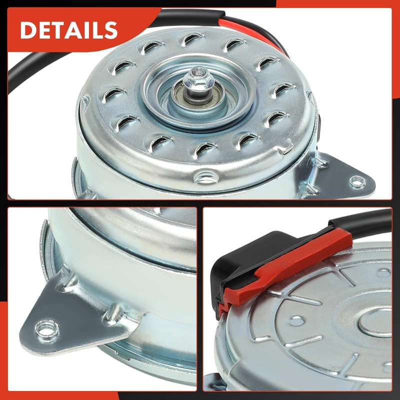 A-Premium Radiator Fan Motor Compatible with Mitsubishi Outlander 2014-2014/2017-2020, Outlander
