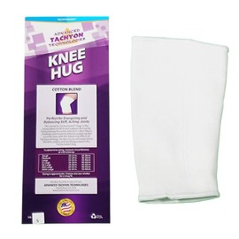 Advanced Tachyon Technologies Tachyonized Knee Hug for Knee Pain, Running | Knee Support, Compression Sleeve, Knee Pad - Size L18 (Fits 18" - 20" or 45-50cm)