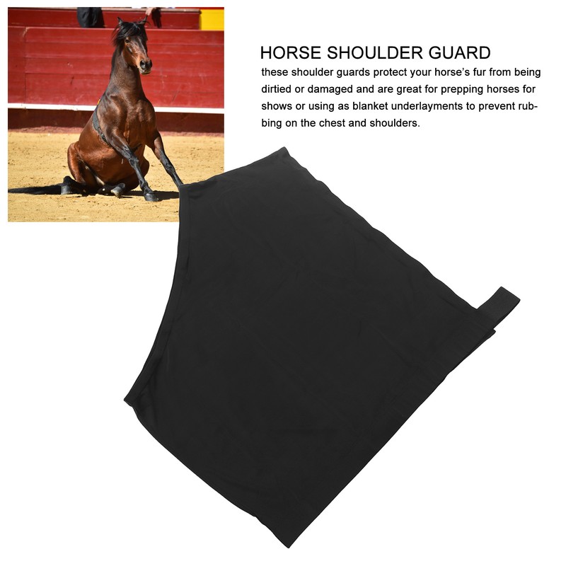 Stretch Horse Shoulder Guard Anti Rub Bib Chest Saver Wither