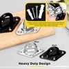 Mardatt 4 Pack M8 304 Stainless Steel Pad Eye Plate