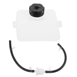 BUGUUYO 49cc Mini Bike Accessories Motorcycle Tank Mini Gas Tank Plastic Bottle Line Hose