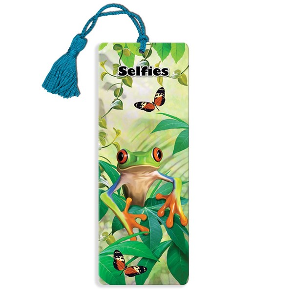 Howard Robinson HR18921 Selfie Tree Frog Super 3D Collectable Bookmarks