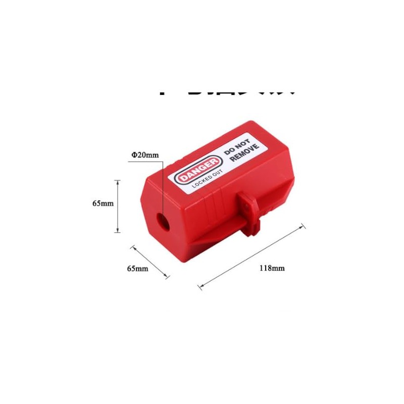 Electrical Circuit Breaker Lockout Tagout Kit, Safty Padlock Loto Tag
