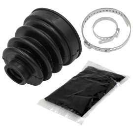 Caltric Front Drive Shaft Boot Kit CV Boot Kit for Kawasaki Bayou 300 KLF300C 1995-2005