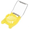 Heavy-Duty Plastic Egg Slicer with Stainless Steel Wires Multipurpose Boiled