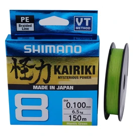 Line Kairiki 8 150 m 0.19 mm 12.0 kg M Green