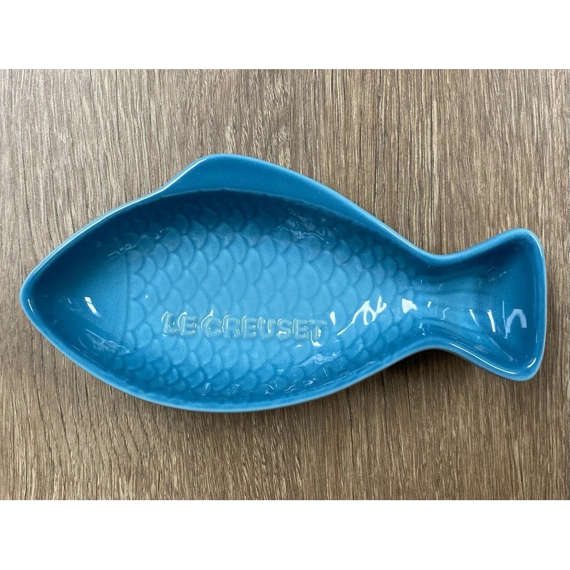 Le Creuset "Caribbean" LE CREUSET 6.5" Small Fish Dish Stoneware