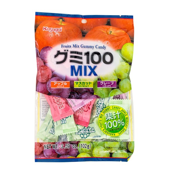 Kasugai Gummy Mix, 3.59 -Ounce Units (Pack of 12)