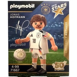 PLAYMOBIL DFB Stars Player Figures to Choose From - Limited Edition for Euro 2024 (71667 - Jonas Hoffmann)