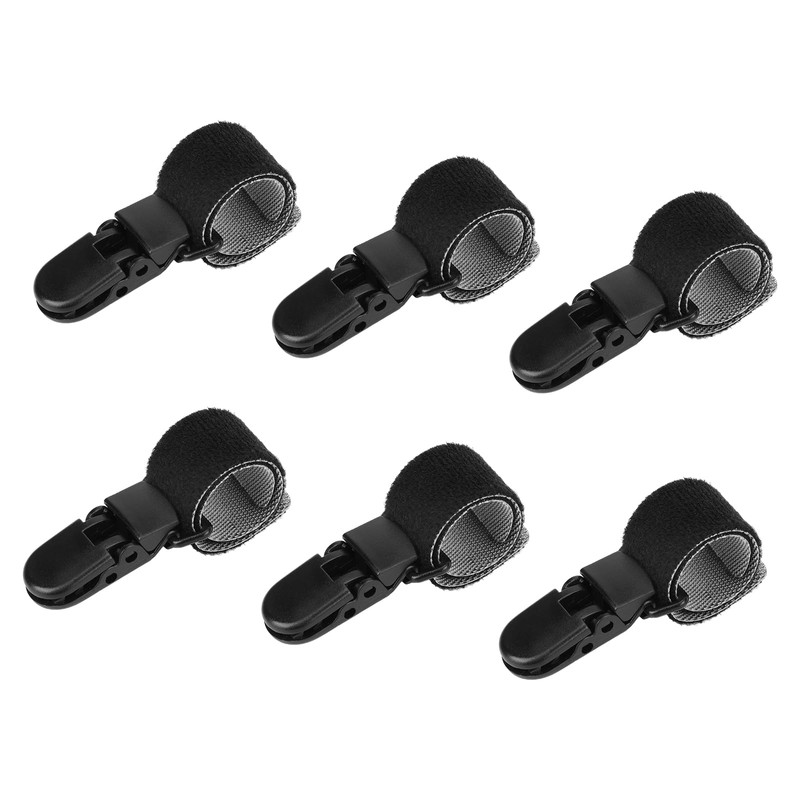 Gosknor 6pcs Garden Flag Clips, Anti-Wind Garden Flag Stop Holder