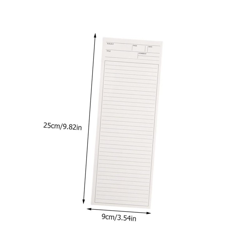 Operitacx Do List Notepad Calendar Notebook 3pcs Portable Writing Notepads