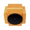 Woodquail Revolving Desk Organiser, Stationery Box Desk Tidy, Made of