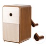 Hand Cranked Pencil Sharpener 5 Adjustable Levels Large Capacity Shavings