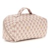 GUESS G Wave Large Cosmetic Travel Bag Blush Logo, Blush