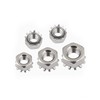 #10-32 Keps Nuts with External Tooth Washer, K-Lock Keps Nuts