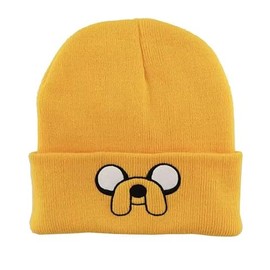 TCB Creations Adventure Cartoon Time Jake The Dog Character Adult Size Beanie Hat