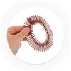 Outanaya 12pcs Elastic Hair Combs: Invisible Stretchy Bun Maker for