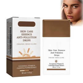 Bronzing Drops, Flüssige Bronzer Drops, Braun Glow Drops für Makellose Haut, Feuchtigkeitsspendend & Pflegend Bronze Bronzer für Gesicht Körper, Langanhaltend & Natürlich Formel, Sonnengeküssten Glanz