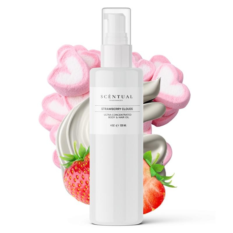 Strawberry Clouds Ultra-Concentrated Body Oil:_Love & Marshmallows