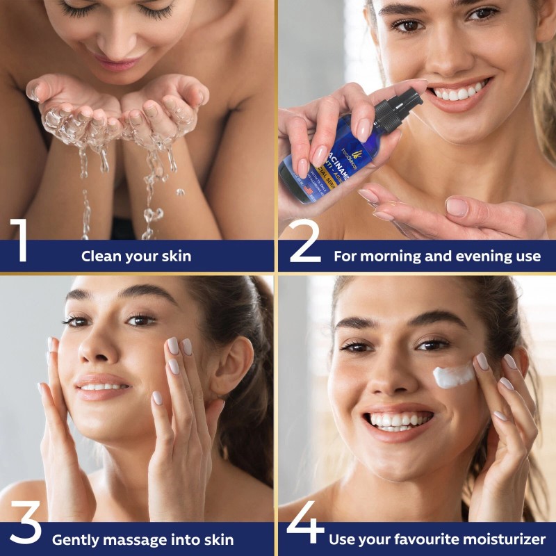 Suero de niacinamida para rostro 10 % con zinc 1
