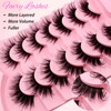 7 Pairs Fairy Eyelashes (7P-ZD-97)