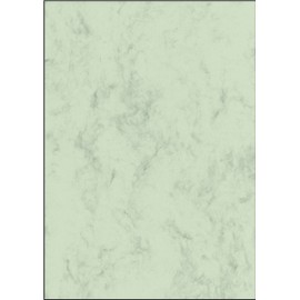 Sigel DP263 Marbled Writing Paper A4 pastel green, 90 gsm (100 sheets)