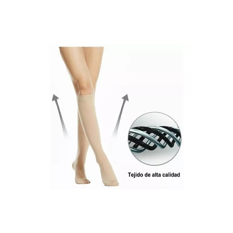 2 Pares Medias Calcetas De Compresión Circulation Venosa