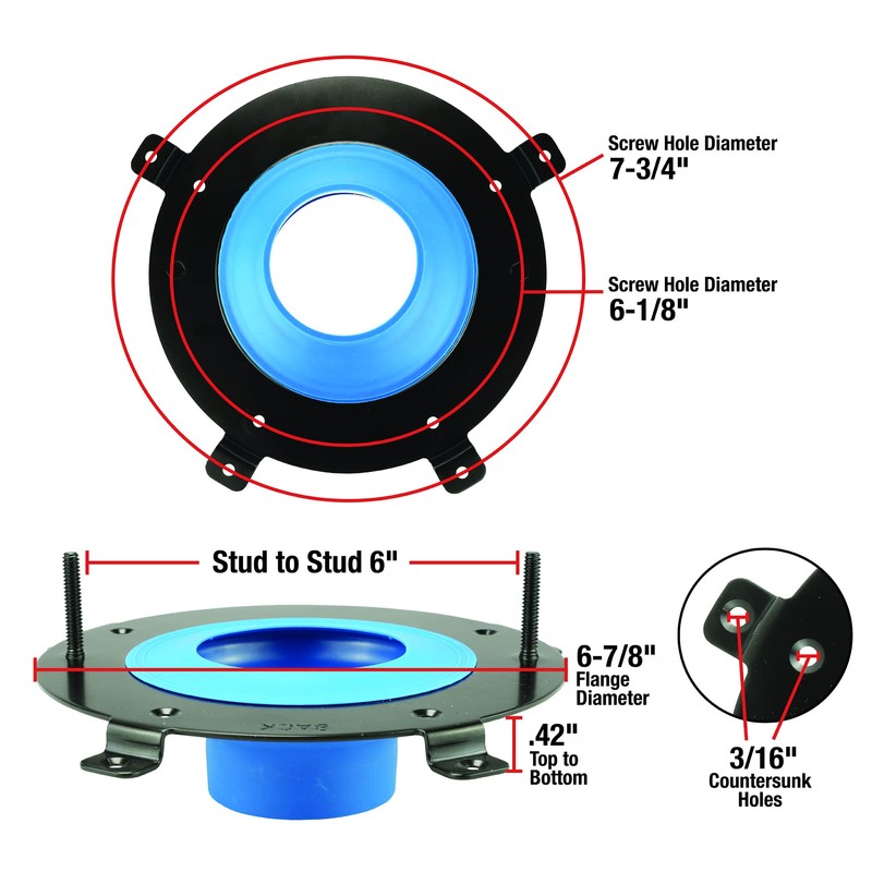 Danco, small 10672X Flange Repair, Color