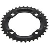 SRAM MTB Truvativ Chainring MTB 36T 4 Bolt 104 mm BCD Aluminium No Pin Blast Black 2 x 10 (36-22) S1 (49 mm Chainline), 11.6215.188.410