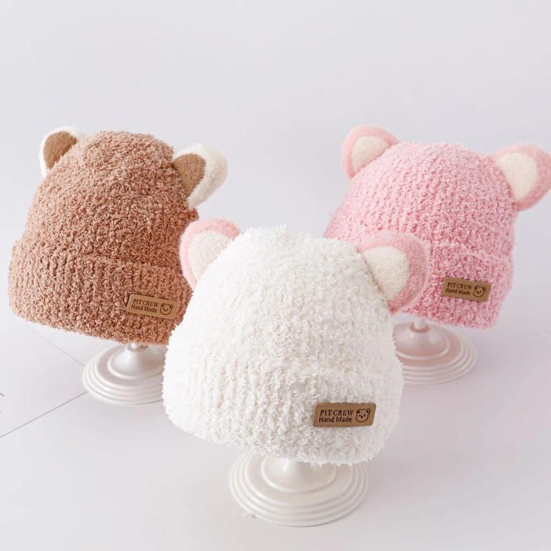 Gorritos De Lana Para Bebé Y Niño Unisex Invierno
