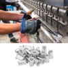 200pcs Professional Aluminum Rivet Nut Threaded Insert Nut Fastener Accessory